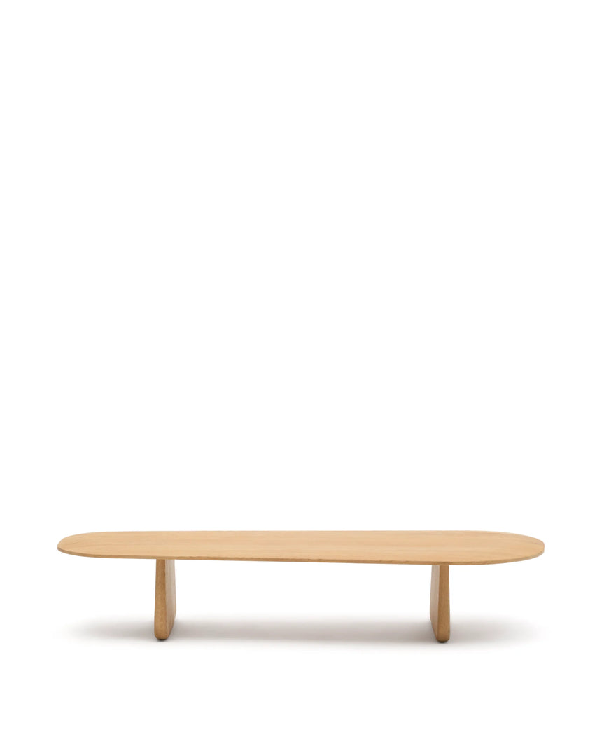 Couchtisch Pirita aus massiver Eiche mit natürlichem Finish 146 x 56,5 cm FSC 100% von Kave Home – Produktbild 7