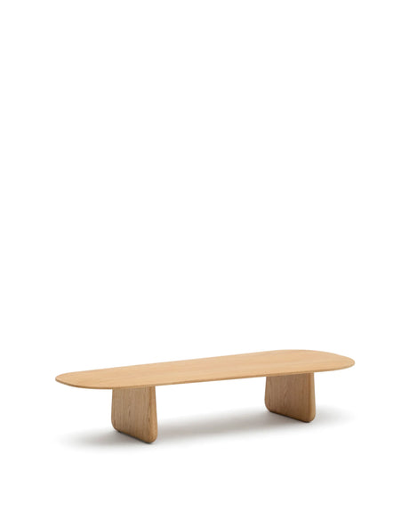 Couchtisch Pirita aus massiver Eiche mit natürlichem Finish 146 x 56,5 cm FSC 100% von Kave Home – Produktbild 8