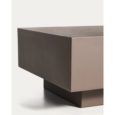 Couchtisch Rustella aus braunem Zement, 80 x 60 cm von Kave Home – Bild 8