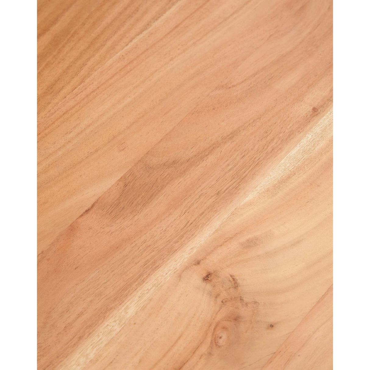 Couchtisch Uxue aus massivem Akazienholz mit Beinen aus schwarzem Stahl 130 x 64 cm von Kave Home – Bild 5