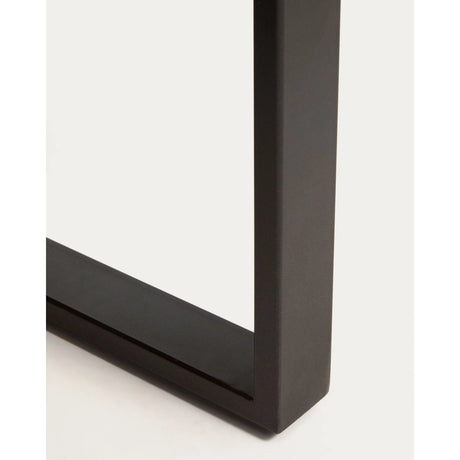 Couchtisch Uxue aus massivem Akazienholz mit Beinen aus schwarzem Stahl 130 x 64 cm von Kave Home – Bild 6