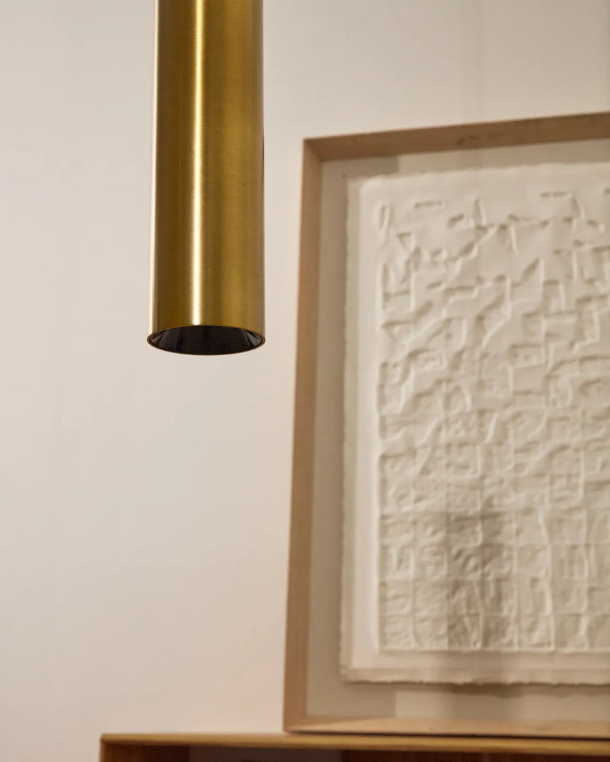 Deckenleuchte Andia aus Aluminium mit goldfarbenem Finish von Kave Home – Bild 3