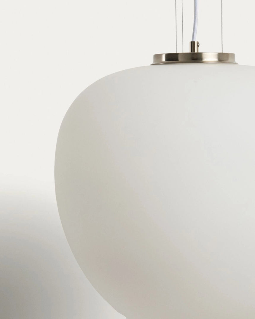 Deckenleuchte Ardali aus Rauchglas und Stahl mit gebürstetem Finish Ø 25 cm von Kave Home – Bild 6