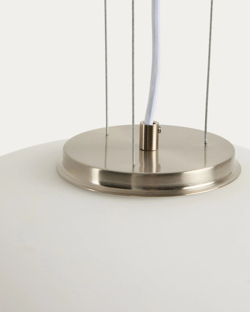 Deckenleuchte Ardali aus Rauchglas und Stahl mit gebürstetem Finish Ø 40 cm von Kave Home – Bild 6