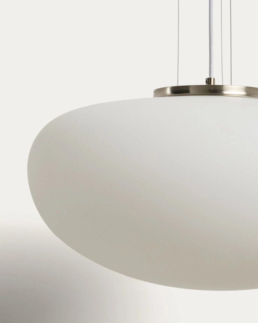 Deckenleuchte Ardali aus Rauchglas und Stahl mit gebürstetem Finish Ø 50 cm von Kave Home – Bild 6