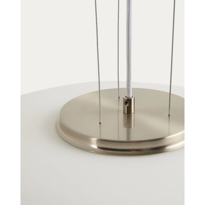 Deckenleuchte Ardali aus Rauchglas und Stahl mit gebürstetem Finish Ø 50 cm von Kave Home – Bild 7