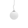Deckenleuchte Brisia aus Metall mit schwarzem Finish und einer Glaskugel Ø50 cm von Kave Home – Bild 1