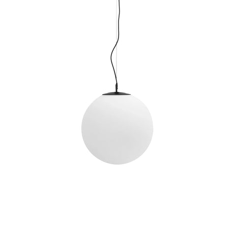 Deckenleuchte Brisia aus Metall mit schwarzem Finish und einer Glaskugel Ø50 cm von Kave Home – Bild 1
