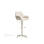 Drehhocker Dorina mit Chenille und Stahlbeinen von Kave Home – Bild 1
