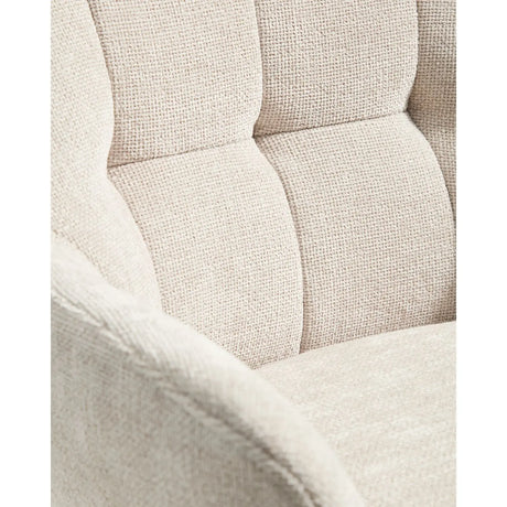 Drehhocker Dorina mit Chenille und Stahlbeinen von Kave Home – Bild 12
