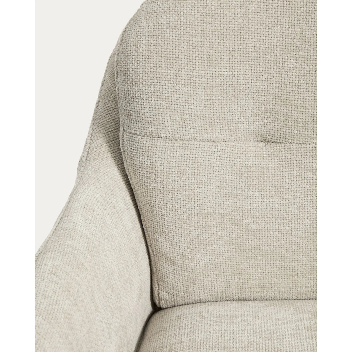 Drehhocker Lexa mit Chenille und Stahlbeinen, verschiedene Finishes von Kave Home – Bild 16