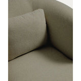 Drehsessel Martina mit Kissen mit Chenille FSC Mix Credit von Kave Home – Bild 7