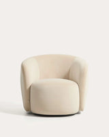 Drehsessel Odenia in Samtoptik FSC Mix Credit von Kave Home – Bild 3