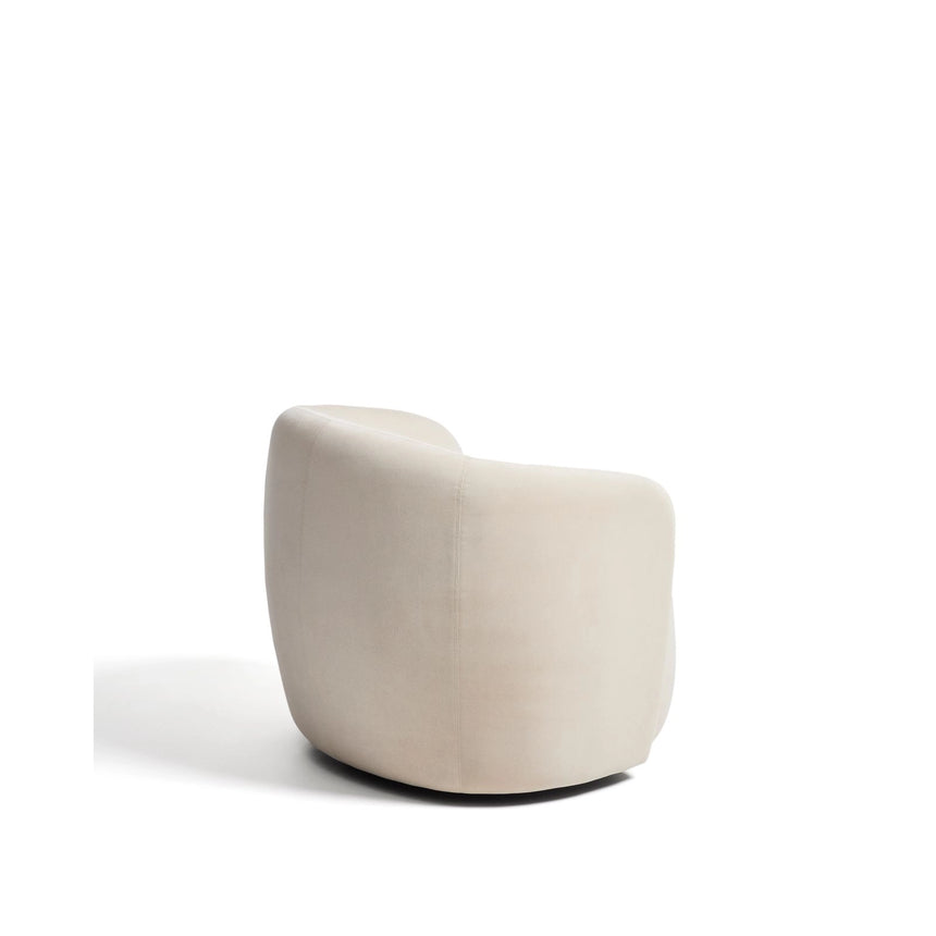 Drehsessel Odenia in Samtoptik FSC Mix Credit von Kave Home – Bild 5