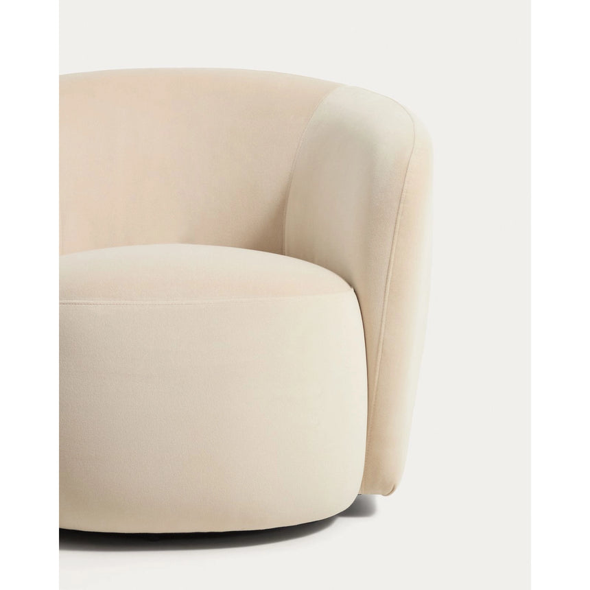 Drehsessel Odenia in Samtoptik FSC Mix Credit von Kave Home – Bild 8