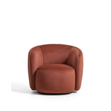 Drehsessel Odenia in Samtoptik in Terrakotta FSC Mix Credit von Kave Home – Bild 5