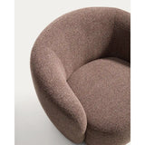 Drehsessel Odenia mit Micro-Bouclé in verschiedenen Farben von Kave Home – Bild 10