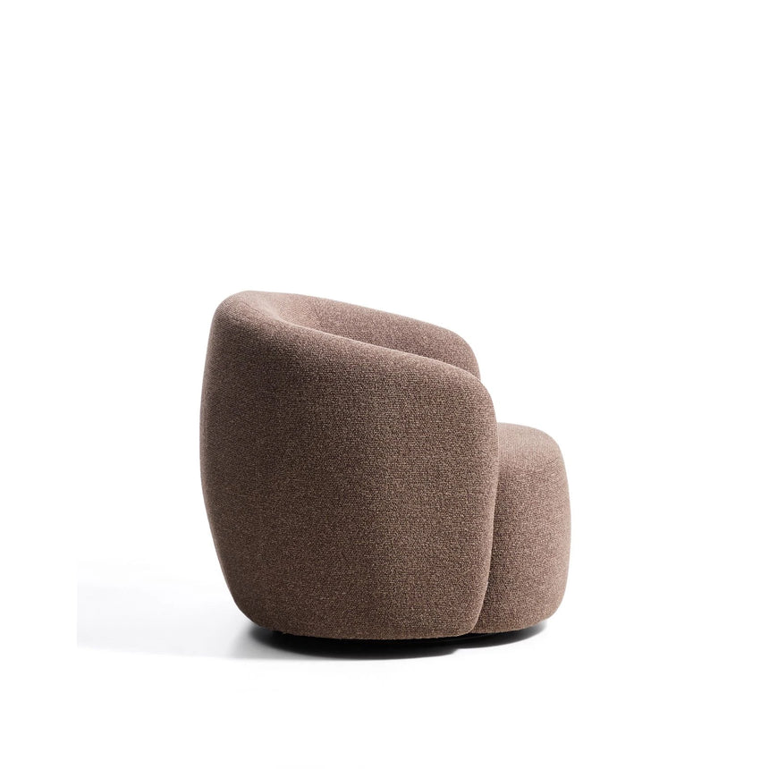 Drehsessel Odenia mit Micro-Bouclé in verschiedenen Farben von Kave Home – Bild 4