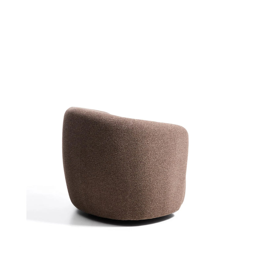 Drehsessel Odenia mit Micro-Bouclé in verschiedenen Farben von Kave Home – Bild 5