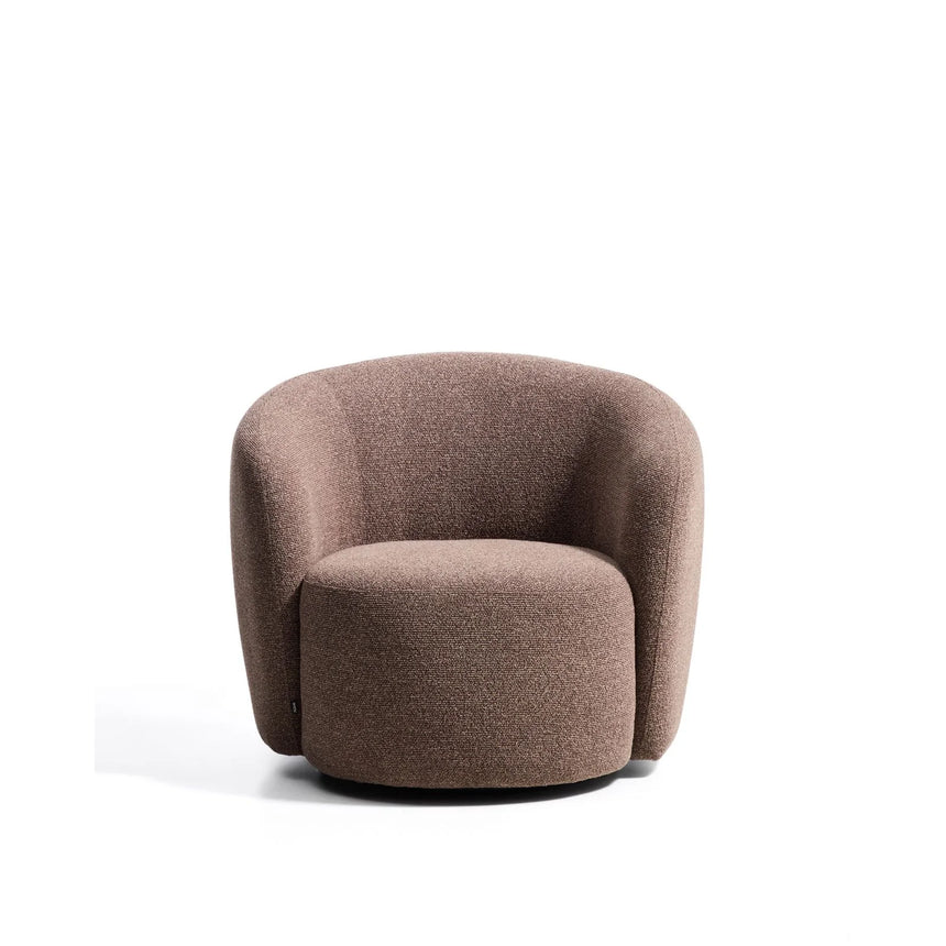 Drehsessel Odenia mit Micro-Bouclé in verschiedenen Farben von Kave Home – Bild 6