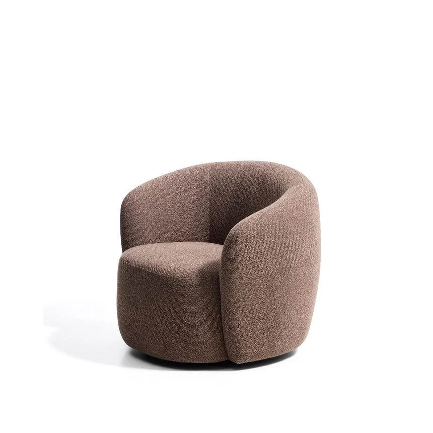 Drehsessel Odenia mit Micro-Bouclé in verschiedenen Farben von Kave Home – Bild 8