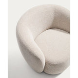 Drehsessel Odenia mit beigem Micro-Bouclé von Kave Home – Bild 10
