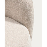 Drehsessel Odenia mit beigem Micro-Bouclé von Kave Home – Bild 11