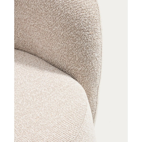 Drehsessel Odenia mit beigem Micro-Bouclé von Kave Home – Bild 11