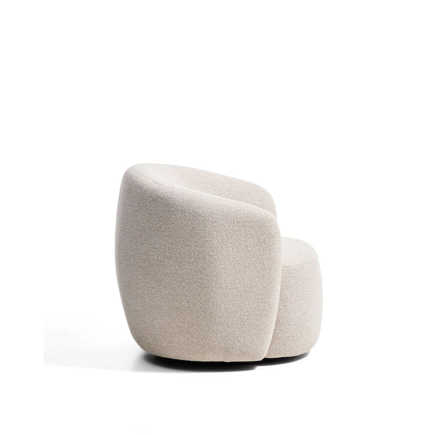 Drehsessel Odenia mit beigem Micro-Bouclé von Kave Home – Bild 4