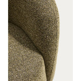 Drehsessel Odenia mit olivgrünem Micro-Bouclé von Kave Home – Bild 11