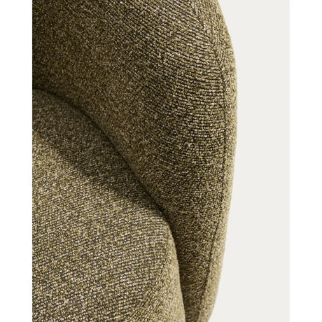 Drehsessel Odenia mit olivgrünem Micro-Bouclé von Kave Home – Bild 11
