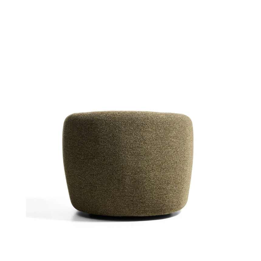 Drehsessel Odenia mit olivgrünem Micro-Bouclé von Kave Home – Bild 7