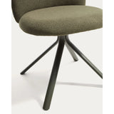 Drehstuhl Arino aus Chenille und Metallbeinen von Kave Home – Bild 12
