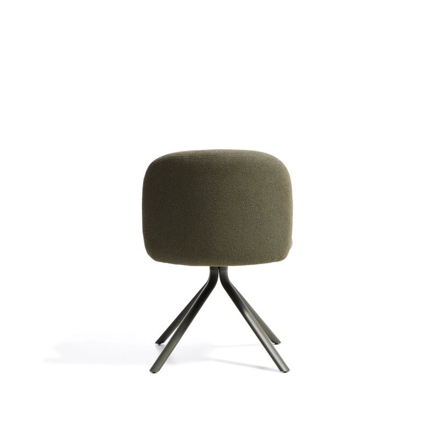 Drehstuhl Arino aus Chenille und Metallbeinen von Kave Home – Bild 8