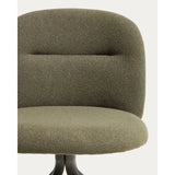 Drehstuhl Arino aus Chenille und Metallbeinen von Kave Home – Bild 9