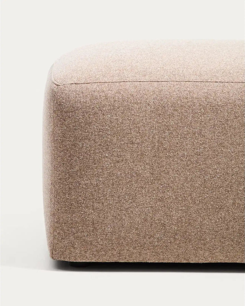 Fußablage Blok in Chenille, 90 x 74 cm, FSC Mix Credit von Kave Home – Bild 6