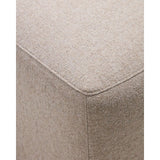 Fußablage Blok in beiger Chenille, 90 x 74 cm, FSC Mix Credit von Kave Home – Bild 8