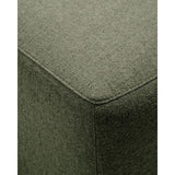 Fußablage Blok in moosgrüner Chenille, 90 x 74 cm, FSC Mix Credit von Kave Home – Bild 8