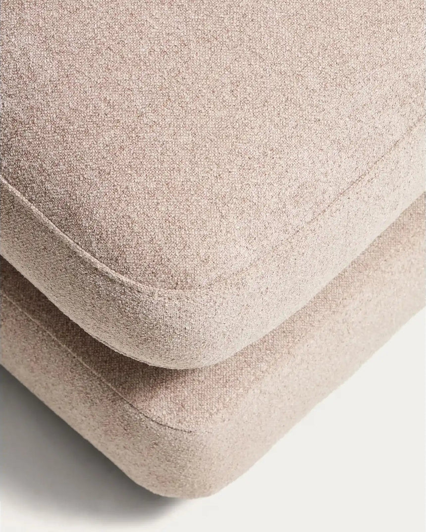 Fußablage Gala aus Microbouclé, FSC Mix Credit, 90 x 90 cm von Kave Home – Bild 5