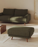 Fußablage Karin mit Beinen aus massivem Buchenholz 90 x 70 cm von Kave Home – Bild 2