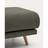 Fußablage Karin mit Beinen aus massivem Buchenholz 90 x 70 cm von Kave Home – Bild 5