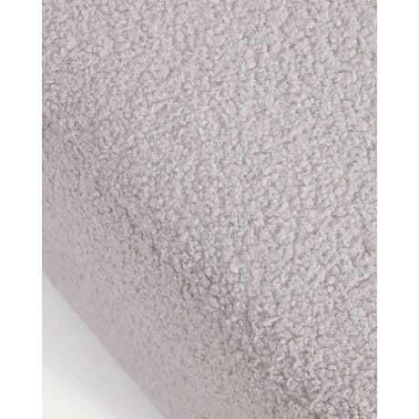 Fußablage Martina in Lammfelloptik in Grau 123 x 85 cm FSC Mix Credit von Kave Home – Produktbild 6