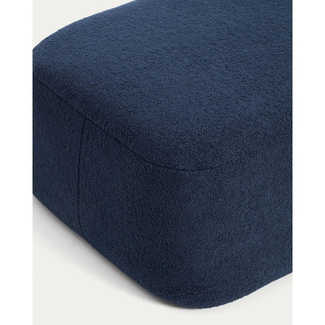 Fußablage Martina in Lammfelloptik in Marineblau 123 x 85 cm FSC Mix Credit von Kave Home – Produktbild 5