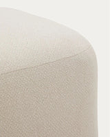 Fußablage Martina mit Chenille in Ecru 123 x 85 cm von Kave Home – Bild 6