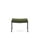 Fußablage Maurina aus grün verzinktem Stahl mit grünem Seil 58 x 52,5 cm von Kave Home – Bild 8