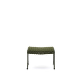 Fußablage Maurina aus grün verzinktem Stahl mit grünem Seil 58 x 52,5 cm von Kave Home – Bild 9