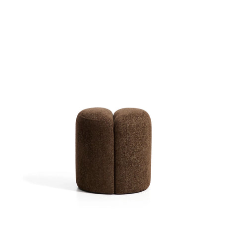 Fußablage Nedilo rund aus Chenille oder Jacquard-Gewebe FSC Mix Credit von Kave Home – Bild 3