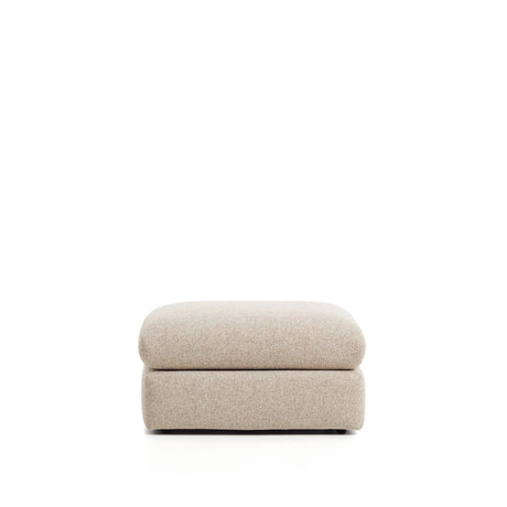 Fußablage Vera in Beige, 80 x 80 cm, FSC Mix Credit von Kave Home – Bild 1