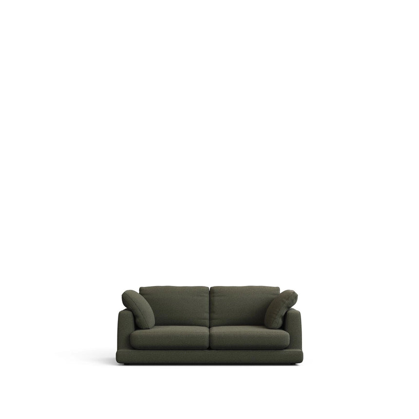 Gala 3-Sitzer-Sofa aus dunkelgrüner Chenille FSC Mix Credit 210 cm von Kave Home – Bild 1
