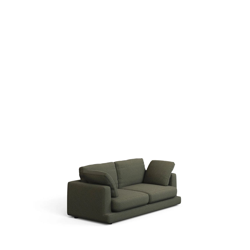 Gala 3-Sitzer-Sofa aus dunkelgrüner Chenille FSC Mix Credit 210 cm von Kave Home – Bild 4